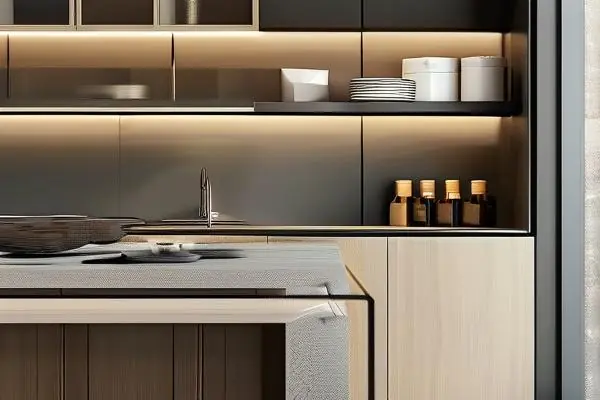 現代風格廚房精裝修效果圖