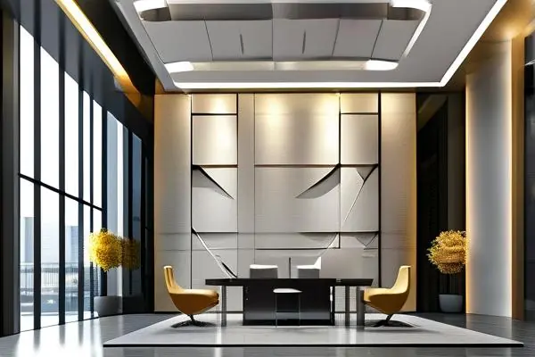 大型裝修公司設(shè)計(jì)團(tuán)隊(duì)討論裝修方案