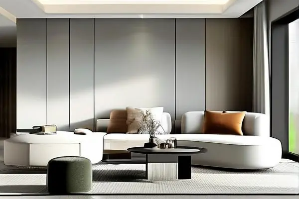 130平現代簡約風格客廳裝修效果圖