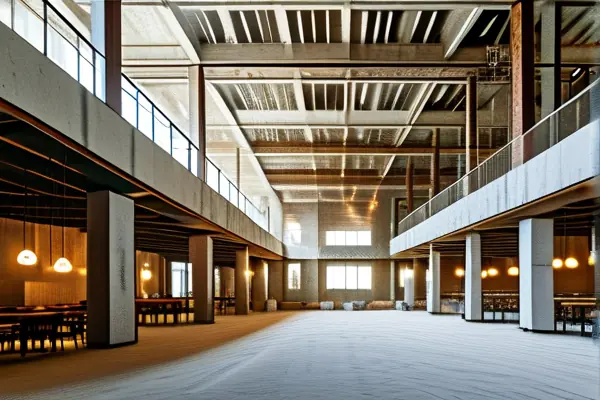 600平餐廳裝修施工現場實拍