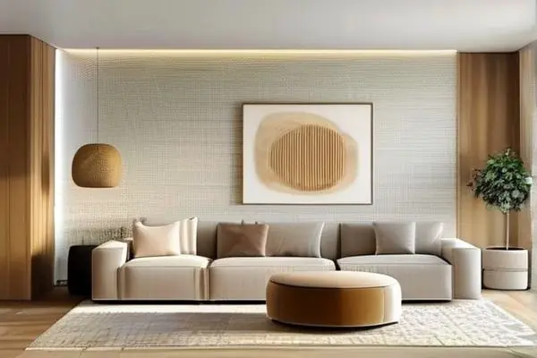 88平米現代客廳裝修效果圖，展示經濟實惠的家具和裝飾選擇