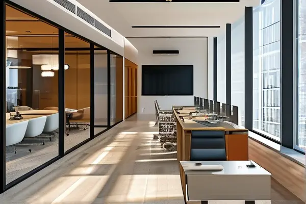 辦公樓裝修預算分析示意圖