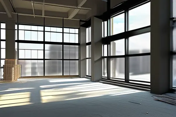 200平復式公寓裝修初期施工現場