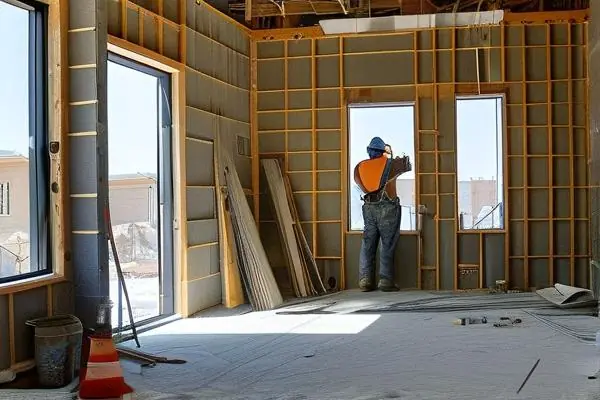 隔音房裝修施工現(xiàn)場