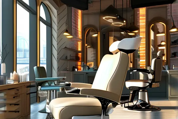 理發(fā)店裝修效果圖展示