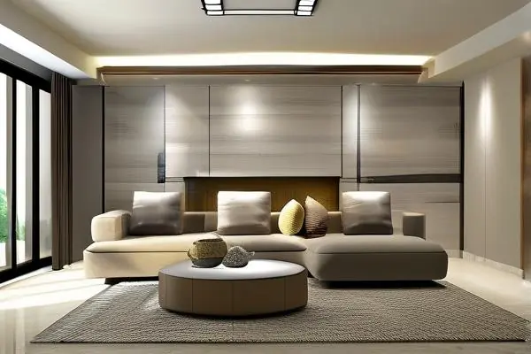 三室兩廳兩衛(wèi)客廳現(xiàn)代裝修效果圖