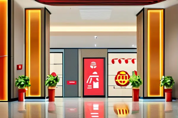 揚州商場內部裝修施工現場