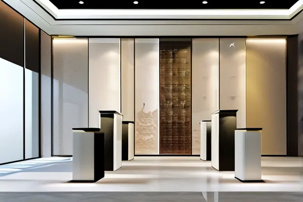 展廳裝修預算分配圖