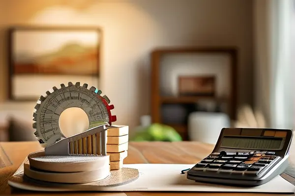 住宅裝修預(yù)算分配比例圖