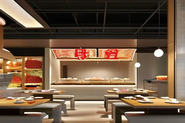 自助火鍋店裝修效果圖