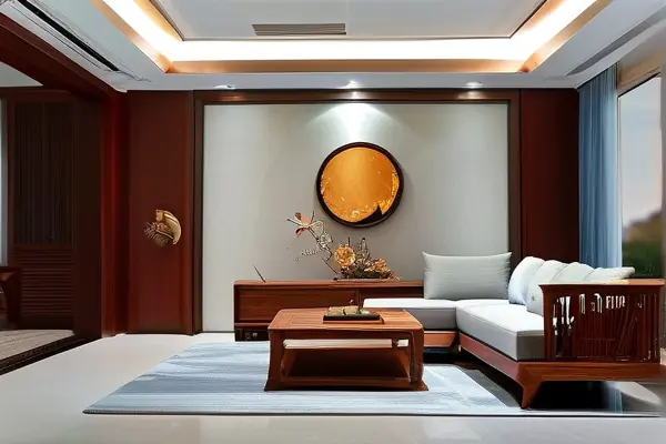 刺猬紫檀家具與深色地板的搭配效果