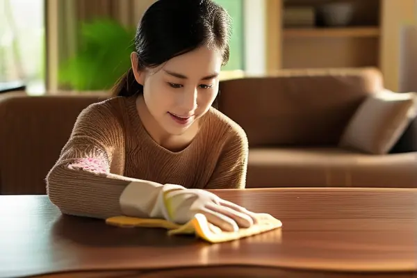 家庭主婦保養實木家具實拍