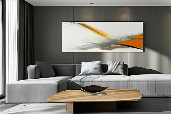 現代簡約風格客廳家具搭配效果圖