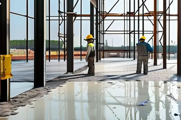 薄型防火涂料施工現(xiàn)場實拍