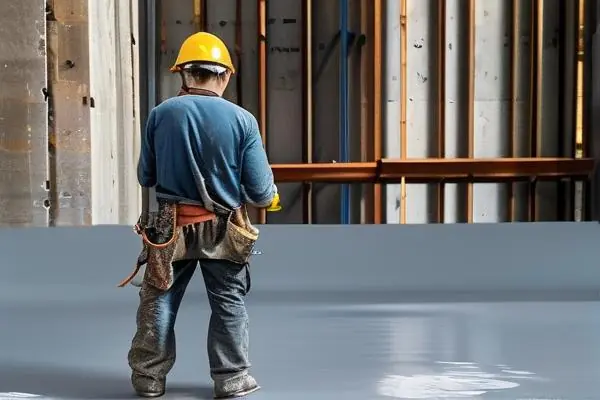 超薄型防火涂料施工過程及厚度檢測