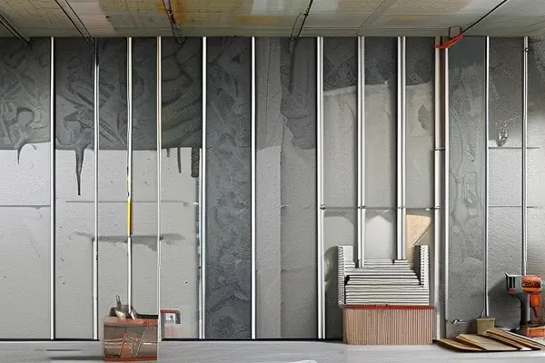 二級室內裝修施工現場