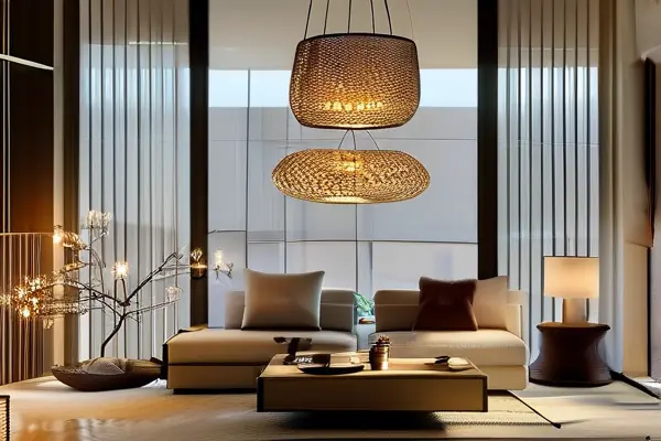 現(xiàn)代家居客廳照明效果展示