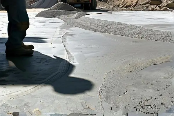 金剛砂耐磨地坪施工過程展示