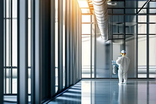 凈化廠房施工現場實景展示