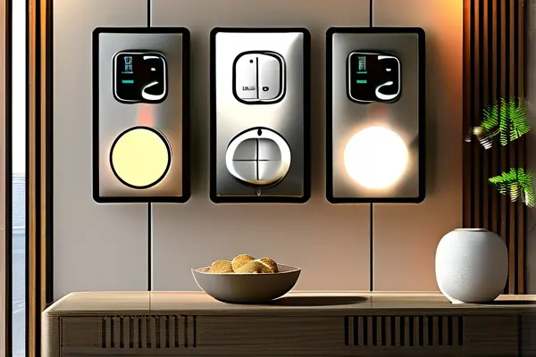現代家居開關燈具搭配效果圖