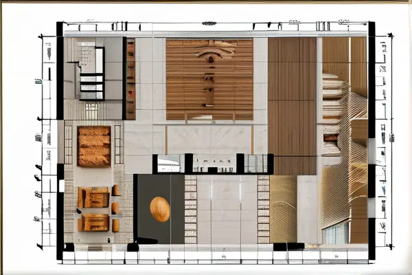 商場設計裝修施工圖示例