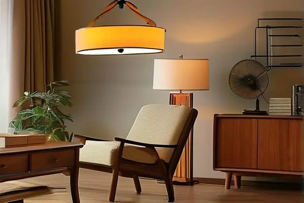 美式復古吊燈實景效果圖