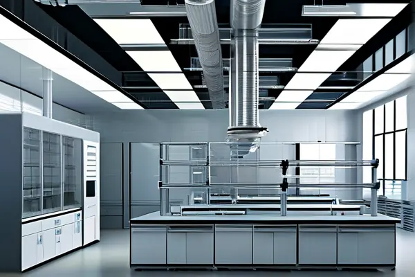現代化實驗室裝修效果展示