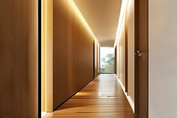 現(xiàn)代簡約走廊燈具安裝效果圖