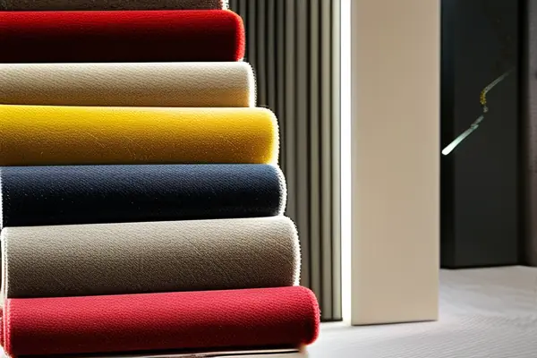 多種地毯材料樣品展示