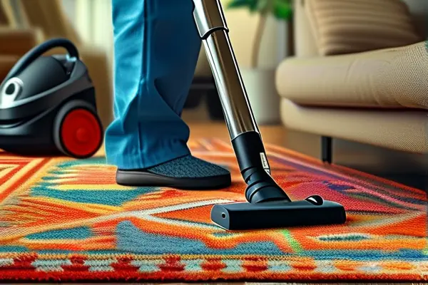 專業地毯清潔過程展示