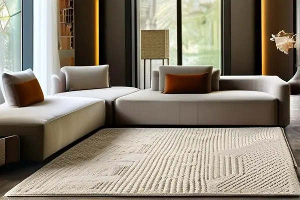 不同品牌地毯的室內展示效果