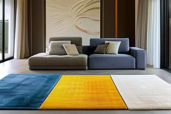 多種款式和材質的地毯展示圖