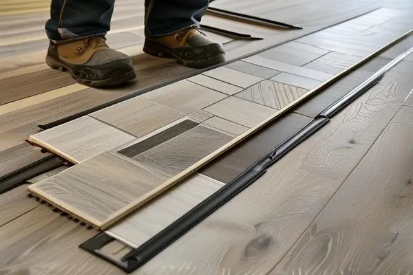 仿木地板安裝現(xiàn)場圖