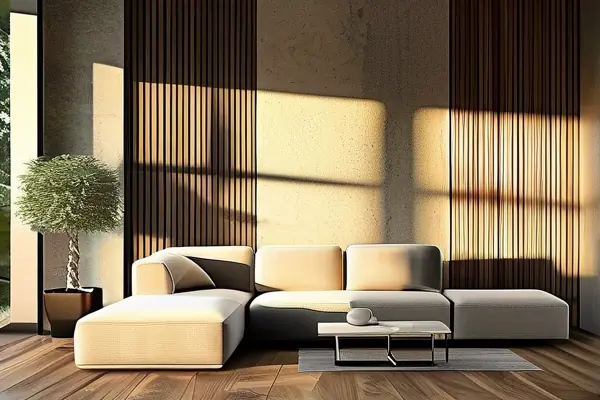 仿木地板貼鋪設(shè)效果實(shí)拍圖