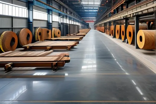 木地板工廠生產(chǎn)車間實(shí)拍圖