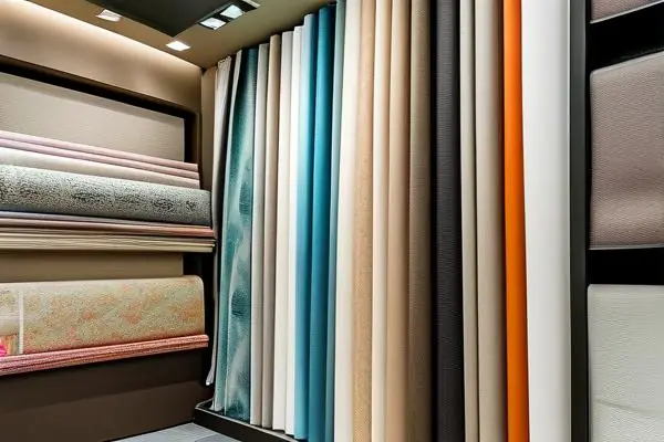 揚州家裝市場墻布展示區