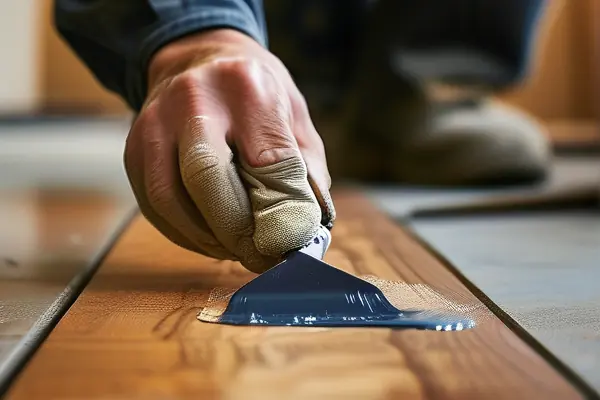 實木地板油漆工藝施工過程