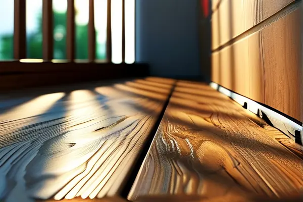 陽臺木地板實景效果圖