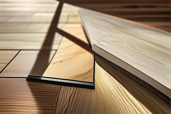 原木地板厚度對比實拍圖