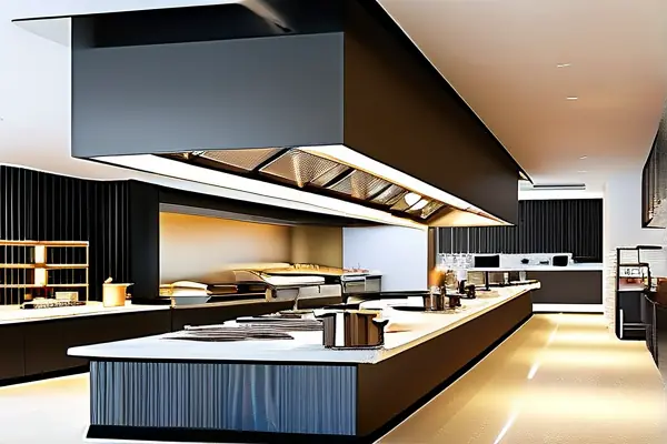 符合標準的餐飲廚房裝修實景圖