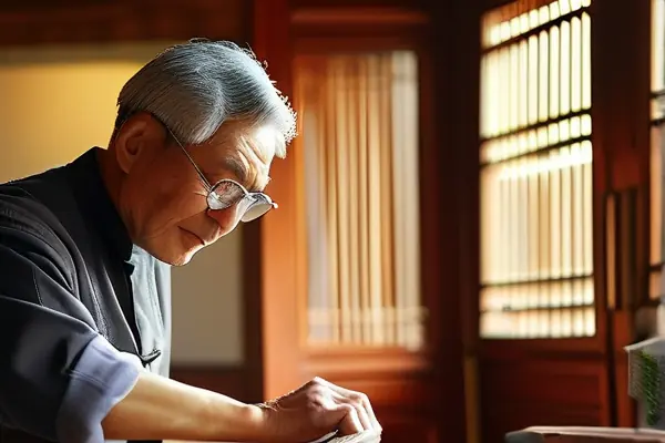 專業(yè)師傅演示紅木家具保養(yǎng)過(guò)程