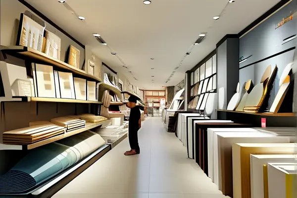 揚(yáng)州家裝市場(chǎng)建材展示區(qū)