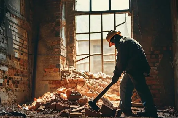 揚州舊房拆除現場實拍圖