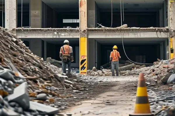 辦公室拆除施工現場