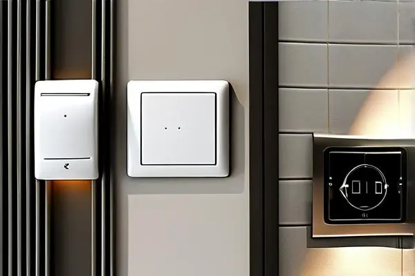 現(xiàn)代家居組合開(kāi)關(guān)插座實(shí)景圖