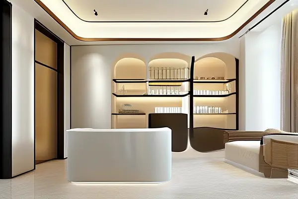 合規(guī)美容店裝修效果展示