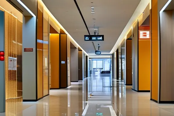 商場(chǎng)裝修現(xiàn)場(chǎng)展示防火設(shè)施安裝過(guò)程