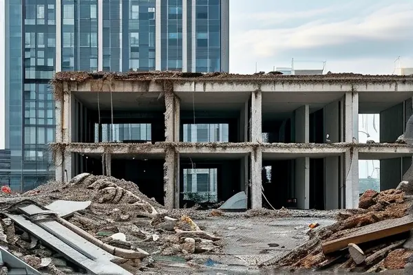 辦公樓裝修拆除施工現場實拍