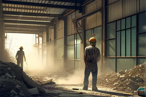 揚州二手房拆除施工現場實拍圖