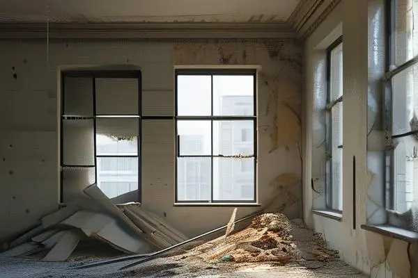 揚州二手房拆除施工現場實景圖